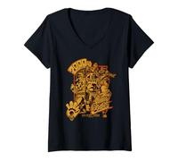 Mujer 2000 AD Juez Dredd Rogue Trooper Strontium Dog Retro Comics Camiseta Cuello V