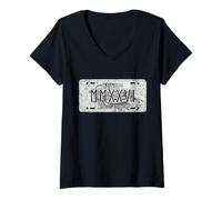 Mujer 2026 año Retro Camiseta Cuello V