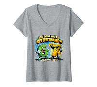 Mujer 6 7 Meme 67 Seis Siete Memes Camiseta Cuello V