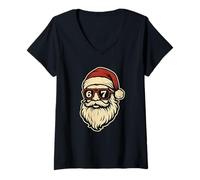 Mujer 67 Meme Navidad Santa Brainrot 6 7 Six Seven Teen Boys Camiseta Cuello V