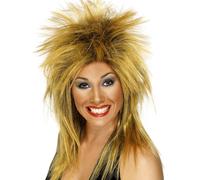 Mujer 80s 1980s Rock Diva Disfraz Peluca Jengibre / Raíces Tina Nuevo Por