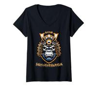 Mujer 96.4% Silverback Ropa de gimnasio, culturismo, Strongman, Samu Camiseta Cuello V