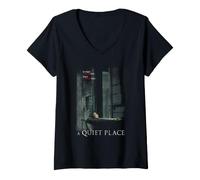 Mujer A Quiet Place Bathtub Camiseta Cuello V