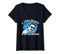 Mujer A Toda Madre O Un Desmadre Chicanos Mexican Pride Mexico Camiseta Cuello V