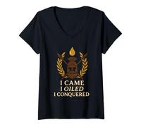 Mujer Aceite de Barba Cuidado de la higiene Humor Estilo de Vida arreglado Barber Club Camiseta Cuello V