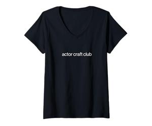 Mujer Actor Craft Club Oficial Camiseta Cuello V