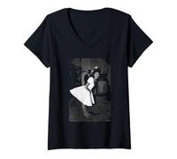 Mujer Actriz The Tracey Ullman Show Singer por Michael Grecco Camiseta Cuello V