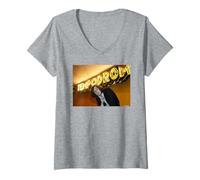 Mujer Adam Green Jacket Full of Danger Tour por Andy Willsher Camiseta Cuello V