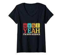 Mujer Adulto Sí Estoy En La Ciencia Hentai Amante Elemento Tabla Camiseta Cuello V