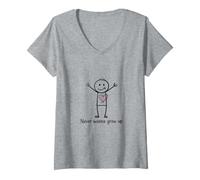 Mujer Afirmaciones positivas Que se sienten Bien Citas motivacionales Camiseta Cuello V