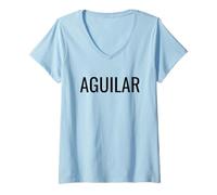Mujer Aguilar Camiseta Cuello V