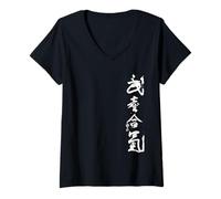 Mujer Aikido - Takemusu AiKi Camiseta Cuello V