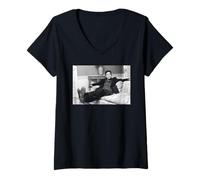 Mujer Al Pacino El Padrino Serpico Actor 1974 Camiseta Cuello V