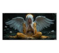 Mujer Ala Diamond Painting, DIY Diamond Painting Adultos, Cuadros de Cristales DIY Bordado y Punto de Cruz de Arte para Decoracion Hogar, 5D Mosaicos Manualidades Pintura de Diamante 35x70cm J26-11585