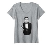 Mujer Alan Bates Mujeres enamoradas Actor Duffy Archivo Fotografía Camiseta Cuello V