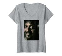 Mujer Albert Collins Blues Demasiados Platos Sucios Michael Grecco Camiseta Cuello V