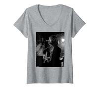 Mujer Alex Turner Arctic Monkeys Humbug Era por Andy Willsher Camiseta Cuello V