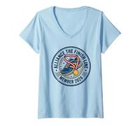 Mujer Alianza El Miembro Running Achievement Mar Club Camiseta Cuello V