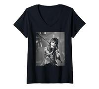 Mujer Alice Cooper Constrictor El regreso de la pesadilla Camiseta Cuello V