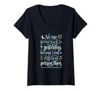 Mujer Alicia en el País de Las Maravillas - Yesterday Camiseta Cuello V