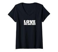 Mujer AMARSE Unos A Otro Camiseta Cuello V