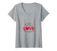 Mujer Amor - Connessione Autentica Camiseta Cuello V
