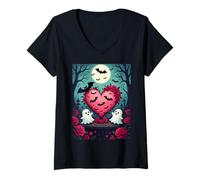 Mujer Amor Que es un Poco embrujada Camiseta Cuello V
