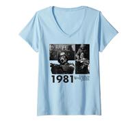 Mujer An American Werewolf In London Undead Collage Camiseta Cuello V