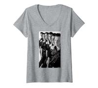 Mujer Andy Willsher, Banda de Punk Rock Rocket from The Crypt On A Rope Camiseta Cuello V