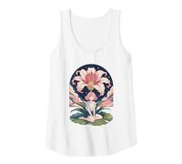 Mujer Anime Chica Bajo Lily Dreamcore Kawaii Harajuku Estilo Camiseta sin Mangas