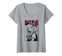 Mujer Anime Girl Japanese Boba Tea Japón Kawaii Niñas Mujeres Niños Camiseta Cuello V