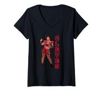 Mujer Anne Cleves One Of A Kind Six Queens Teatro Musical Teatro Camiseta Cuello V
