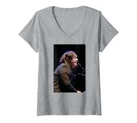 Mujer Anohni Antony y los Johnsons Live 2005 por Andy Willsher Camiseta Cuello V