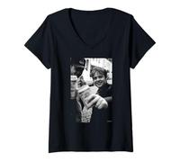 Mujer Ant & DEC PJ & Duncan Listo para Rhumble por Andy Willsher Camiseta Cuello V