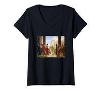 Mujer Antonio Ciseri Behold The Man! (ECCE Homo) Camiseta Cuello V