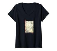 Mujer APOH Mona Lisa Tis La Temporada PAPL14769 Camiseta Cuello V