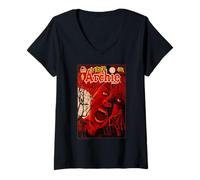 Mujer Archie Comics Afterlife with Archie Vampire Halloween Poster Camiseta Cuello V