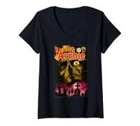 Mujer Archie Comics Afterlife with Archie Zombie Halloween Poster Camiseta Cuello V