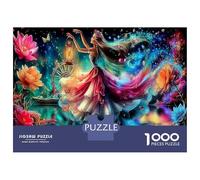 Mujer Arcoíris Puzzles Imposible,Abstract Cosmic Art Juego Educativo 1000 Piezas Obra De Arte De Juego De para Adultos, Regalos A Partir De 14 Años 52x38cm/1000pcs