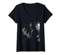 Mujer Arctic Monkeys Alex Turner Humbug Era por Andy Willsher Camiseta Cuello V