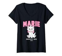 Mujer Aristocats Marie Perfectly Cute Camiseta Cuello V