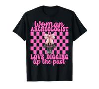 Mujer arqueóloga ama desenterrar la arqueología del pasado Camiseta
