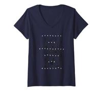 Mujer Arte de Calavera Vintage: Creadores y destructores anatomía Humana Camiseta Cuello V