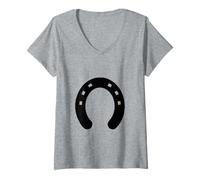 Mujer Arte de la teoría del Zapato de Camiseta Cuello V