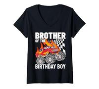 Mujer Arte divertido de hermano para hombres y niños Big Brother 2026 Camiseta Cuello V