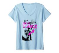 Mujer Arte y Cultura Pop: Tengo un sueño Camiseta Cuello V