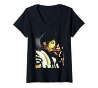 Mujer Artista Anteriormente Conocido como Prince Love Symbol Era Camiseta Cuello V