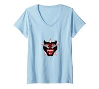 Mujer ARVN Ranger Vietnam Guerra del Ejército Militar Vietnamita del Sur Camiseta Cuello V