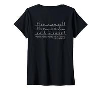 Mujer Ashtanga Vinyasa Yoga Secuencia Saludo Sol Yoga Cita Camiseta Cuello V
