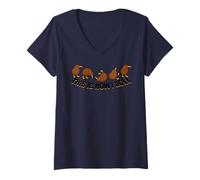 Mujer Así es como Rollo Kiwi New Zealand Kiwi Bird Camiseta Cuello V
